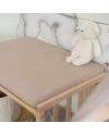 Sheet for changing table 70x50 cm - Taupe | Waldin