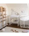 Sheet for changing table 70x50 cm - White | Waldin