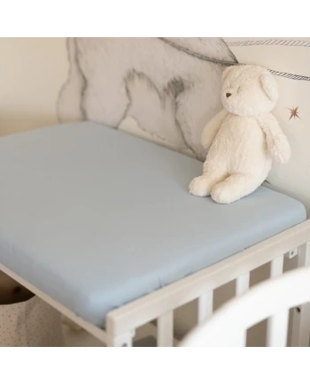 Sheet for changing table 70x50 cm - Blue | Waldin
