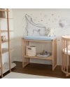 Sheet for changing table 70x50 cm - Blue | Waldin