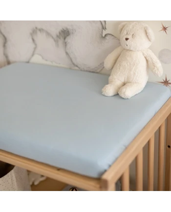 Sheet for changing table 70x50 cm - Blue | Waldin