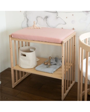 Sheet for changing table 70x50 cm - Rose | Wadlin