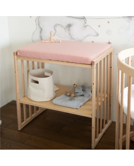 Sheet for changing table 70x50 cm - Rose | Wadlin