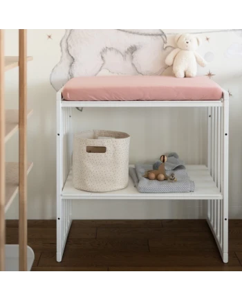 Sheet for changing table 70x50 cm - Rose | Wadlin