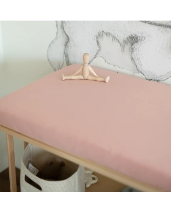 Sheet for changing table 70x50 cm - Rose | Wadlin