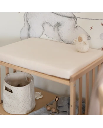 Sheet for changing table 70x50 cm - Beige | Waldin