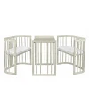 7in1 Baby crib with mattress - Olive