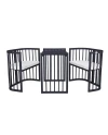 7in1 Baby crib with mattress - Graphite