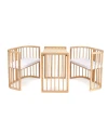 7in1 Baby crib with mattress - Natural wood