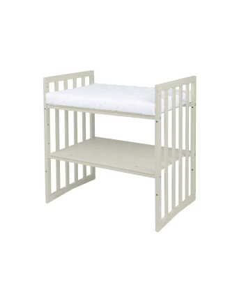 7in1 Oval Baby Crib with mattress - Olive