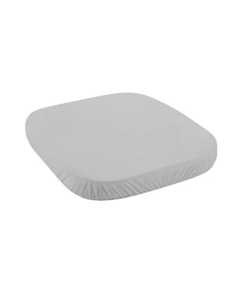 Organic Cotton Sheet 73x73 Gray for Crib 7in1 WALDIN