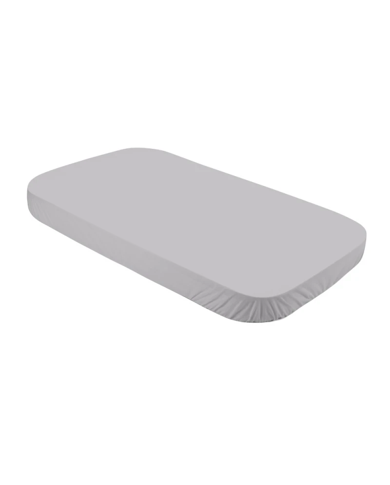 Organic Cotton Sheet 123x73 Gray for Crib 7in1 | Waldin Organic Cotton Sheet 123x73 Gray for Crib 7in1 | Waldin