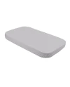 Organic Cotton Sheet 123x73 Gray for Crib 7in1 | Waldin