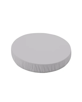 Organic Cotton Sheet 73x73 Oval Crib - Gray | WALDIN