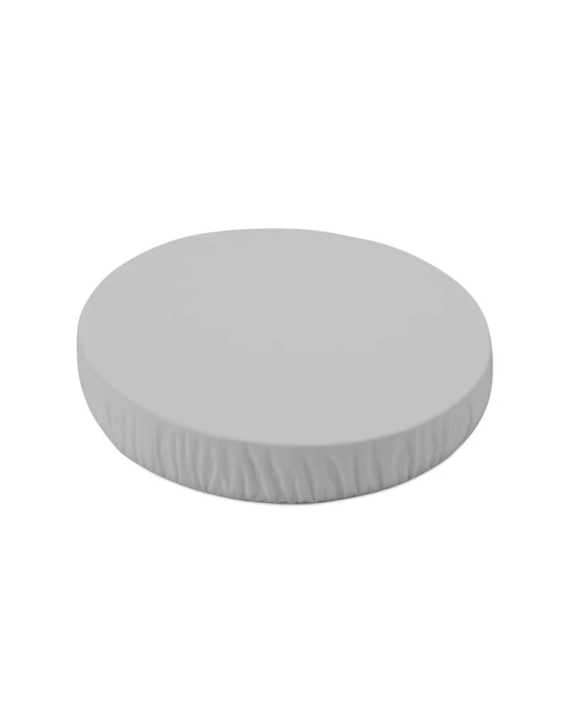 Organic Cotton Sheet 73x73 Oval Crib - Gray | WALDIN Organic Cotton Sheet 73x73 Oval Crib - Gray | WALDIN