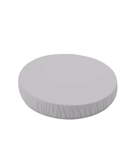 Organic Cotton Sheet 73x73 Oval Crib - Gray | WALDIN