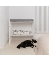 7in1 Baby crib with mattress - White