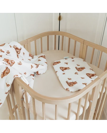 Bamboo Baby Pillow 30x40 – Bears | Waldin