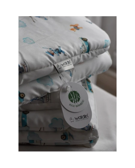 Bamboo Baby Pillow 30x40 - Police | Waldin