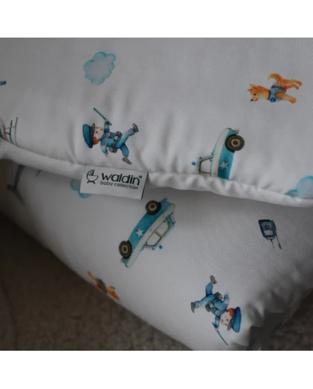 Bamboo Baby Pillow 30x40 - Police | Waldin