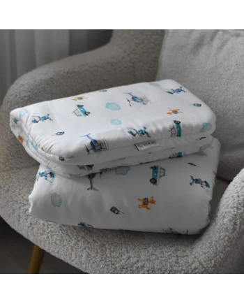 Bamboo baby pillow 60x40 Police | Waldin