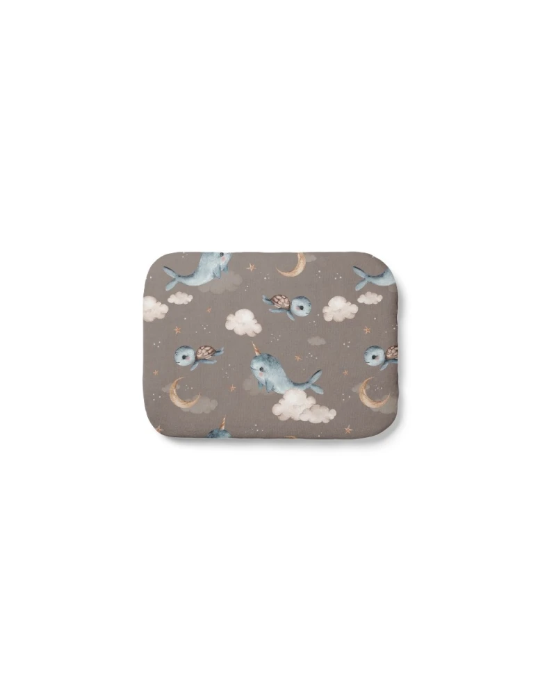 Bamboo Baby Pillow 30x40 – Whales | Waldin Bamboo Baby Pillow 30x40 – Whales | Waldin