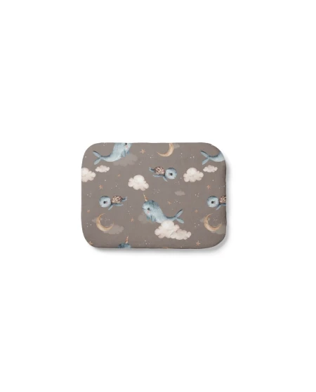 Bamboo Baby Pillow 30x40 – Whales | Waldin