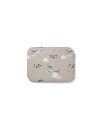 Bamboo Baby Pillow 30x40 – Whales | Waldin
