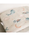 Bamboo Baby Pillow 30x40 – Whales | Waldin