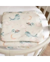 Bamboo Baby Pillow 30x40 – Whales | Waldin