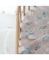Bamboo Baby Pillow 30x40 – Whales | Waldin