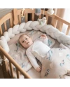 Bamboo Baby Pillow 60x40 – Whales | Waldin