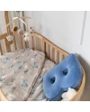 Bamboo Baby Pillow 60x40 – Whales | Waldin