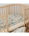 Bamboo Baby Pillow 60x40 – Whales | Waldin
