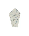 Bamboo baby duvet 75x75 + cone ribbon Whale