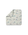 Bamboo baby duvet 75x75 + cone ribbon Whale