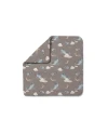 Bamboo baby duvet 75x75 + cone ribbon Whale
