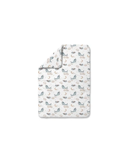 Bamboo baby duvet Whales many sizes