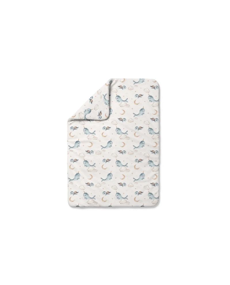Bamboo baby duvet Whales many sizes