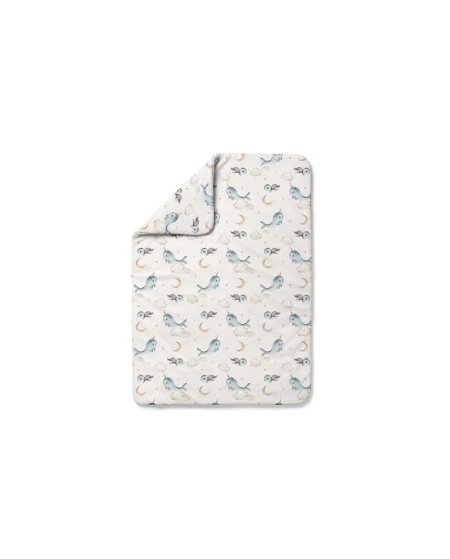 Bamboo baby duvet Whales many sizes