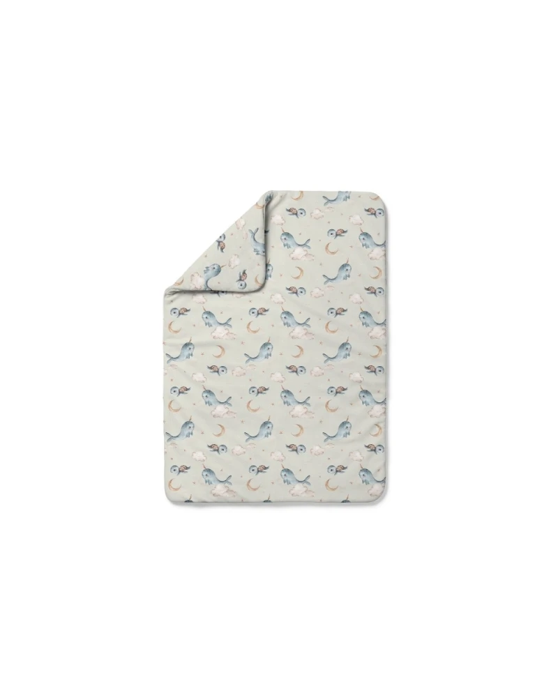 Bamboo baby duvet Whales many sizes
