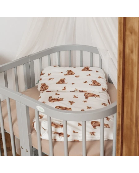 Bamboo Baby Pillow 30x40 – Bears | Waldin