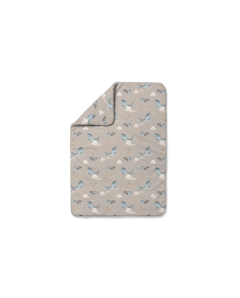 Bamboo baby duvet Whales many sizes