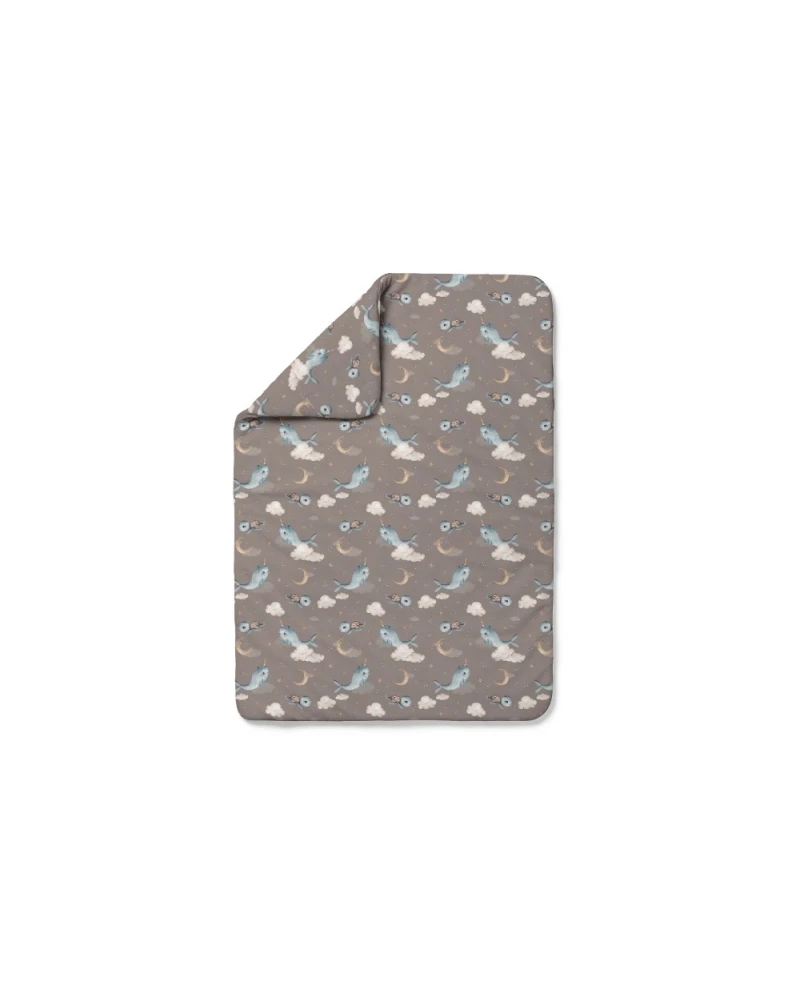 Bamboo baby duvet Whales many sizes