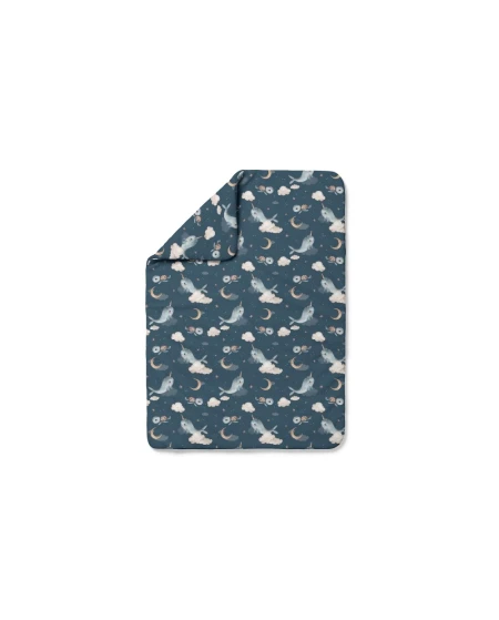 Bamboo baby duvet Whales many sizes