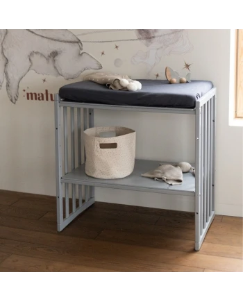 Sheet for changing table 70x50 cm - Graphite | Waldin