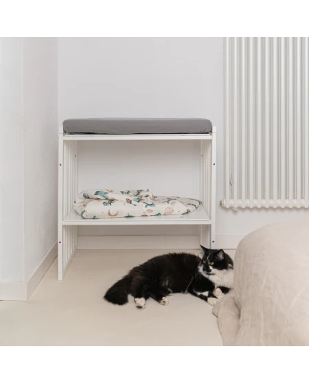 Sheet for changing table 70x50 cm - Gray | Waldin
