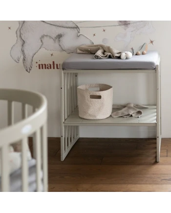 Sheet for changing table 70x50 cm - Gray | Waldin