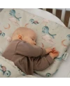 Bamboo Baby Pillow 60x40 – Whales | Waldin