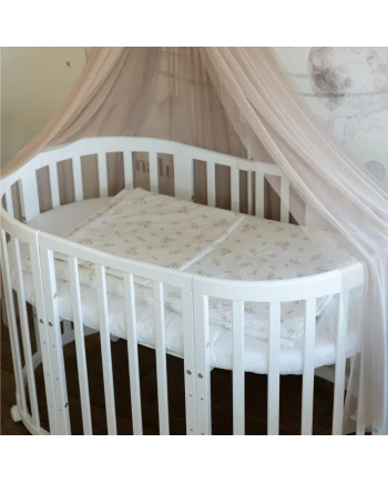 Children's bedding Junior 90x120 - Brown Leaves | Waldin